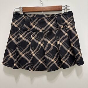 I AM GIA plaid skirt